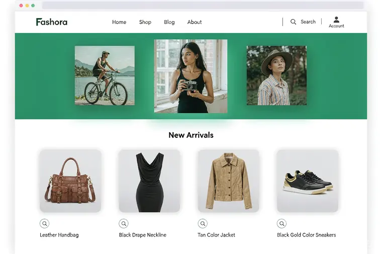 Brand Retail theme preview